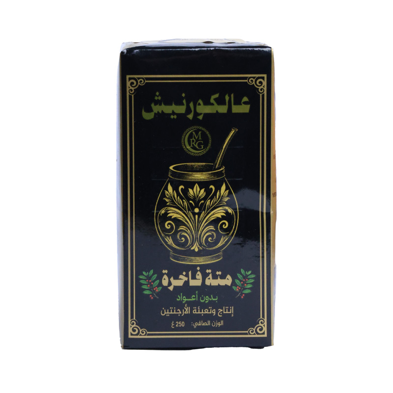 Product Premium mate 250g with high-quality flavor and airtight packaging